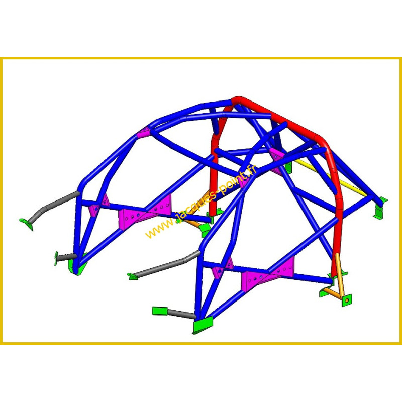 996 - PORSCHE - Arceau-Cage