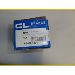 CL4007RC6 - Plaquette Carbone Lorraine RC6 Av.106/205Ra/GTi(le jeu de 4)