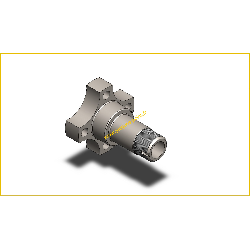 Ø32-Light-Rear adjustable spindle - 106/PEUGEOT - Saxo/CITROËN