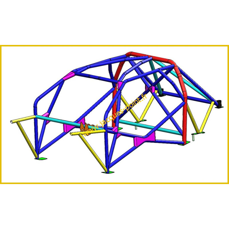 Clio 2 - RENAULT - Safety Cage